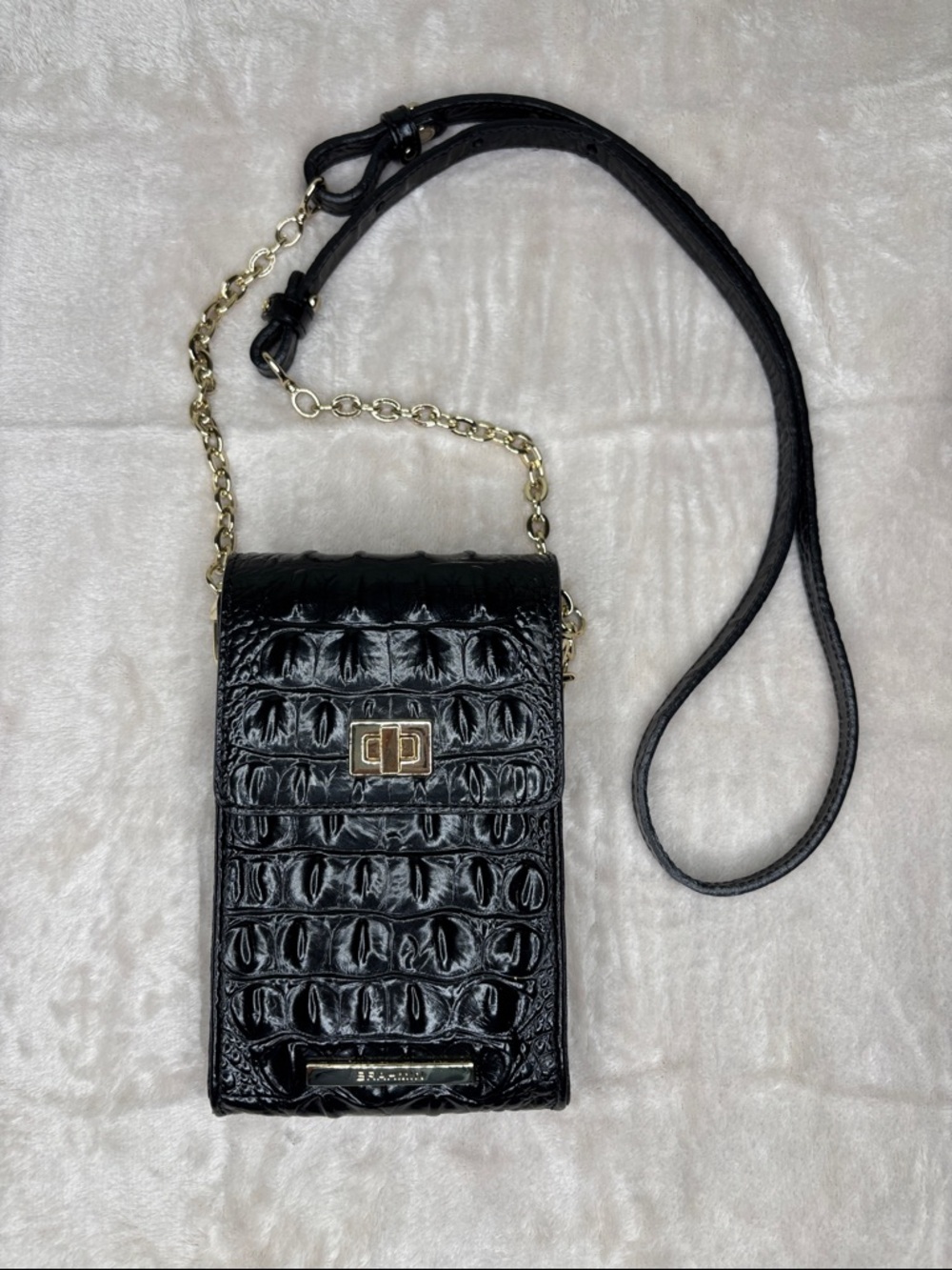 Brahmin Madison Crossbody Black Melbourne - Picture 2 of 8